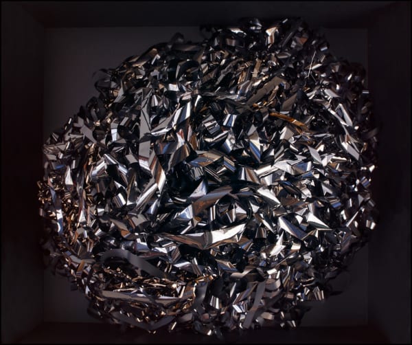 A tangle of VHS tape