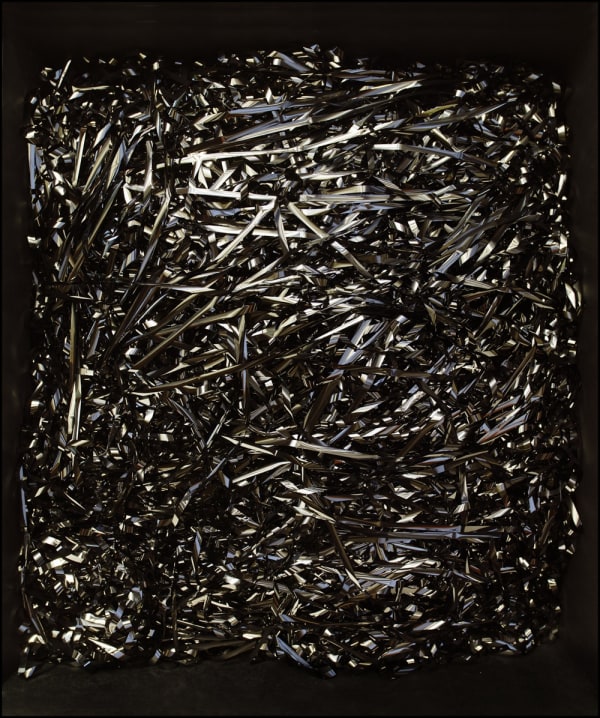 a tangle of vhs tape