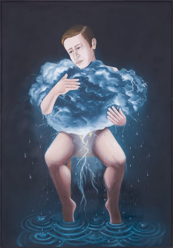 Sevgili Yaln Zl M My Beloved Solitude 2017 91 X 132 Cm Tuval Zeri Ya L Boya Oil On Canvas Web