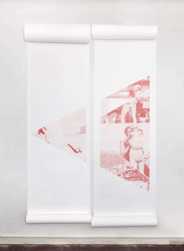 Soft Error 2 150 X 250 Cm 2 Par A 2 Parts Drawing On Paper Ka T Zerine Izim 2015 Web