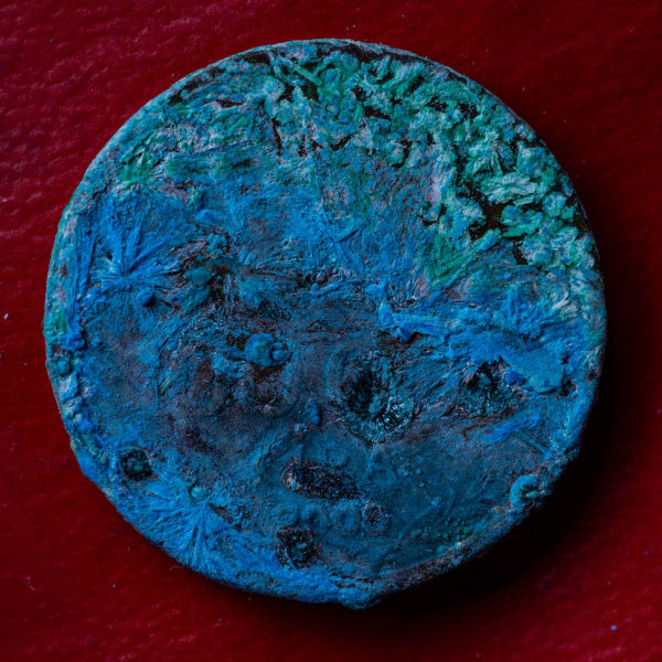 Mavi Para Blue Coin 120X120Cm Orhan Cem Etin 2016