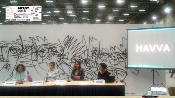 Sanatçımız Sevil Tunaboylu ''Sanat ve Sansür'' adlı panele konuşmacı olarak katıldı.