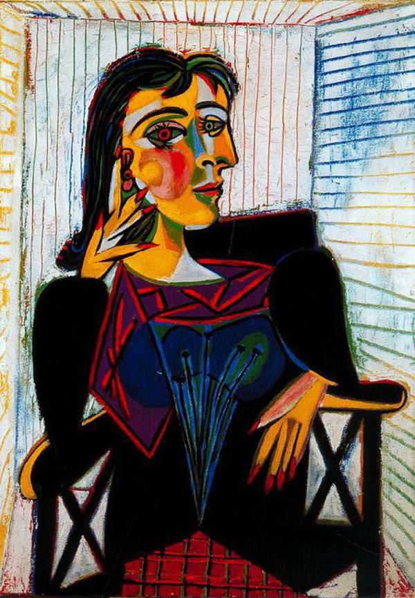 Portrait of Dora Maar, 1937 Oil on canvas 92cm x 65cm