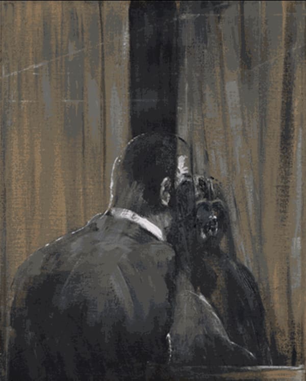Head IV, 1949 Oil on canvas 82cm x 66 cm