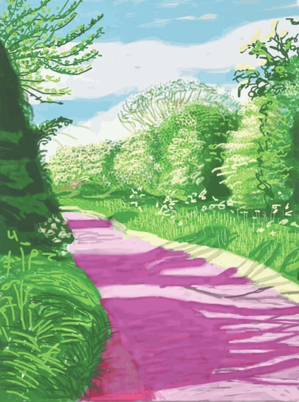 Arrival of Spring: 31 May 2011 No. 2 55" x 41.5", Edition of 25 Phillips London, 18th Jan 2023 SOLD FOR £214,200