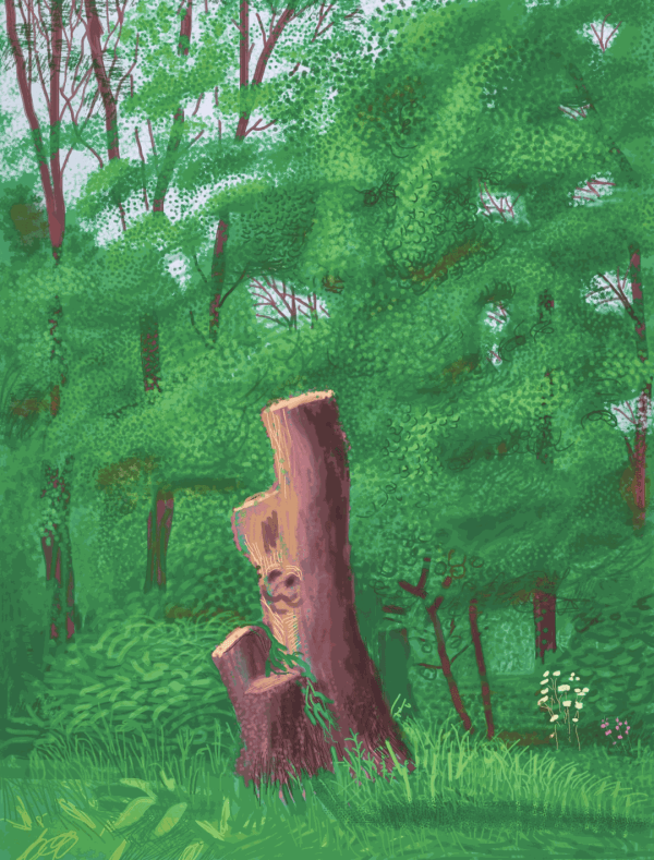 Arrival of Spring: 22 May 2011 55" x 41.5", Edition of 25 Sotheby's, London: 2nd March 2023 SOLD FOR £82,250