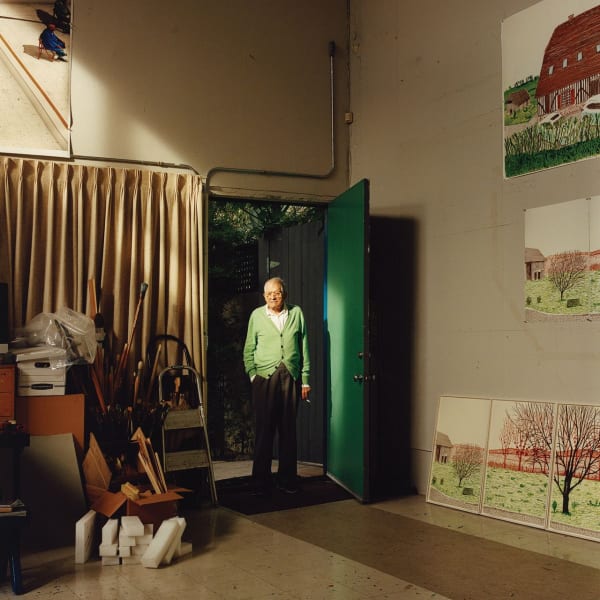 David Hockney Normandy Studio