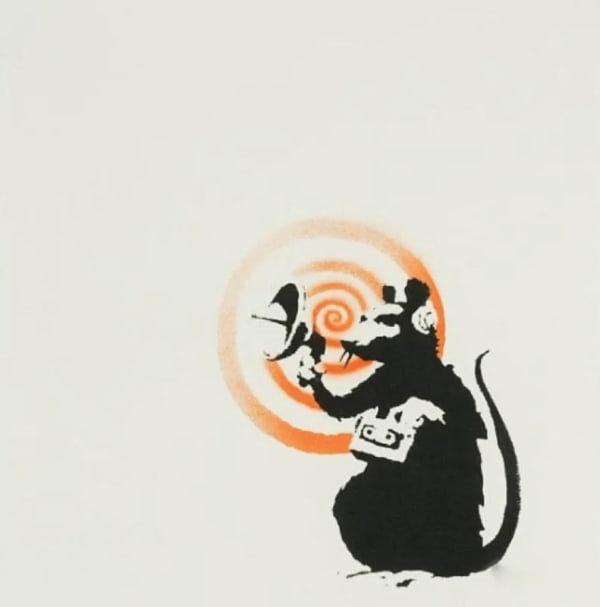 Banksy Radar Rat 2004