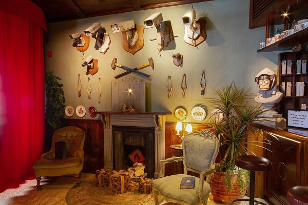 Banksy, The Walled Off Hotel, Bethlehem, 2017 – immersive installation and functioning hotel overlooking the separation wall.