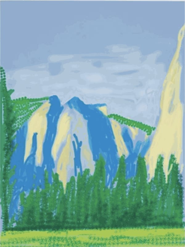 21 January 2021 David Hockney Yosemite No. 2 Phillips London Estimate: 15,000 - 20,000 GBP (20,578 - 27,438 USD) 56,700...