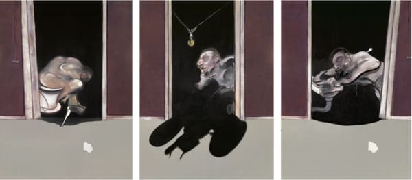 Triptych August 1972, ©Francis Bacon, Image repoduced for educational purposes only