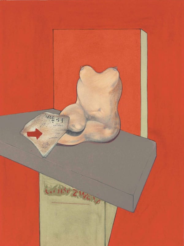 Study of a Human Body after Ingres, 1984, ©The Estate of Francis Bacon