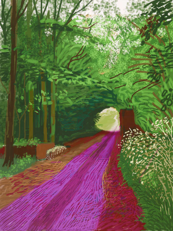 The Arrival of Spring, iPad Drawings 2011