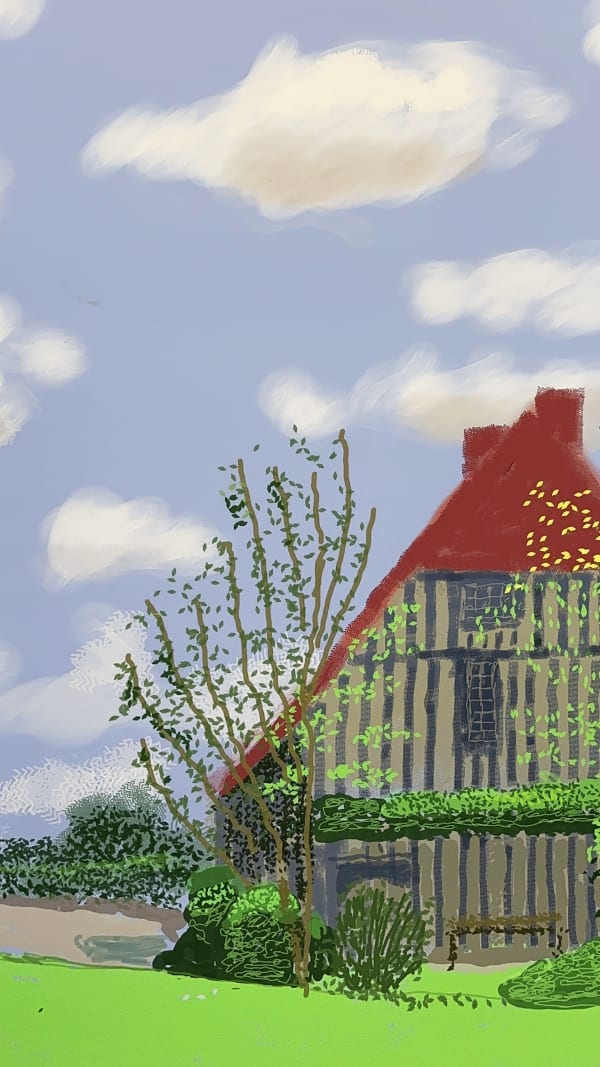 20 Flowers and Bigger Pictures, iPad & computer drawings 2020-2022