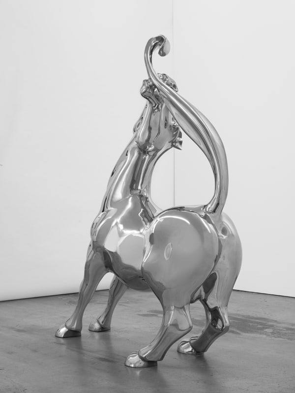 Il Cavallo (1988), 6ft Stainless Steel