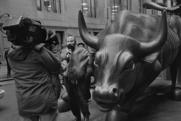 1989: Charging Bull, Wall Street