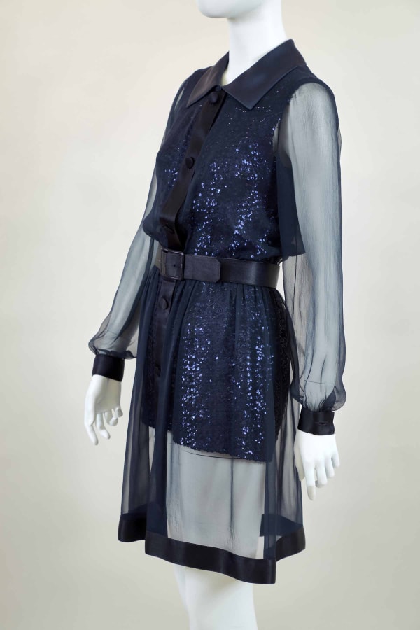 Azzedine Alaïa, Sequinned evening ensemble, ca. 1975