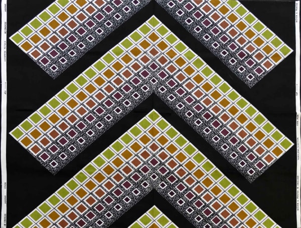 Evelyn Redgrave for Heal's, "Gradient" printed poyester-cotton, 1972