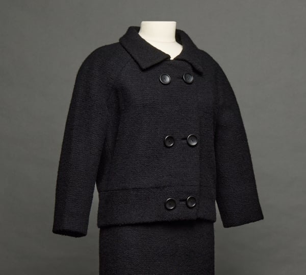 Yves Saint Laurent, Wool boucle suit, ca. 1964–65