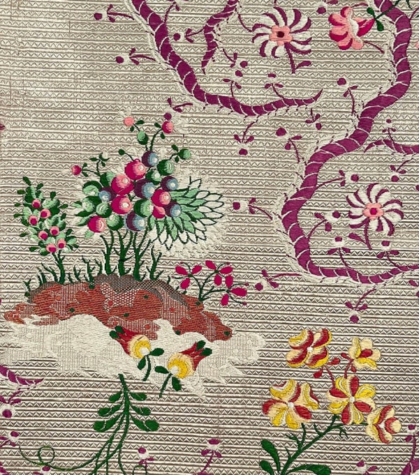 English (Spitalfields), Brocaded dress silk, ca. 1747–50