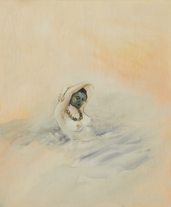 KARINE ROUGIER, La femme à la vague D’après Gustave Courbet, 2019