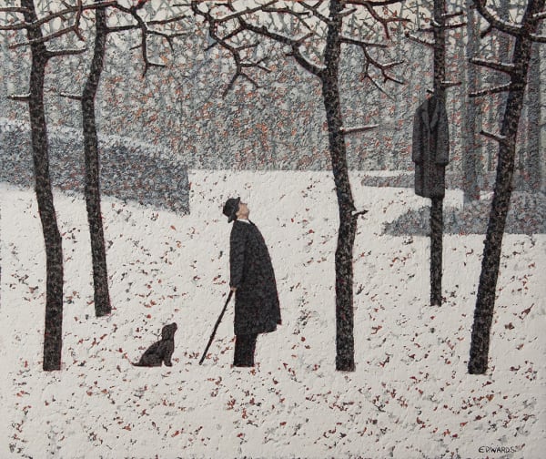 Mark Edwards, Curious man and his dog