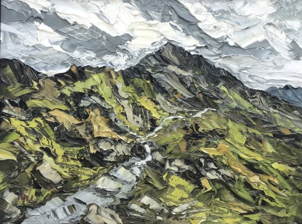 Martin Llewellyn, Rocky path towards Snowdon