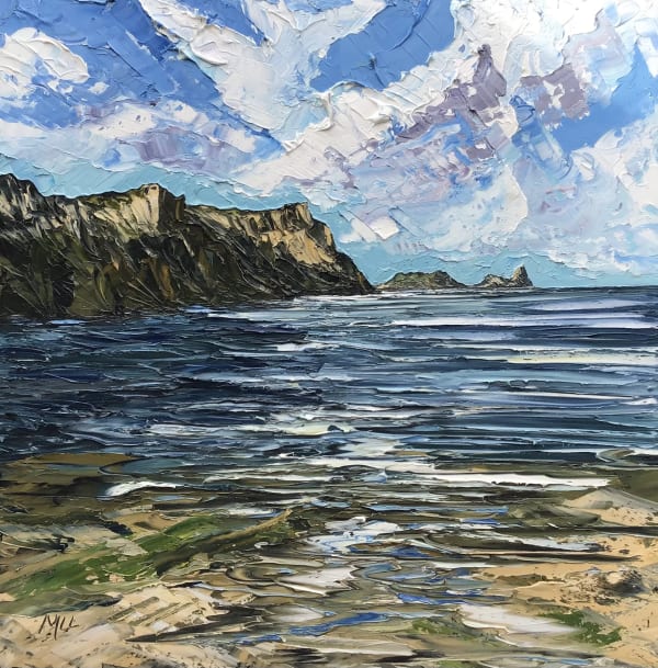 Martin Llewellyn, Worms Head from Rhosilli