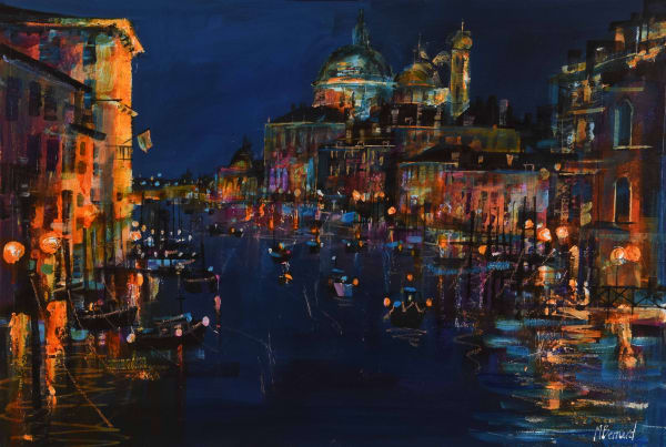 Mike Bernard, The Grand Canal at Night