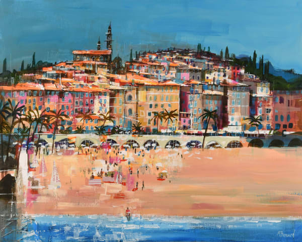 Mike Bernard, Menton, South of France