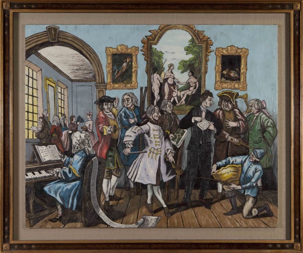 Glass, In Saatchi's Shadow