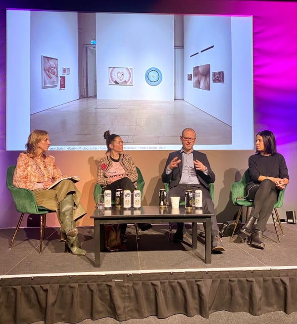 James Hyman speaks on a panel on collecting photography