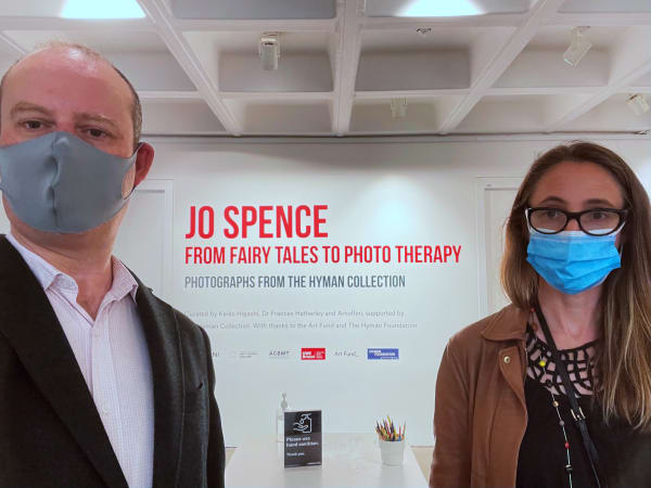 Exhibition for the Arnolfini Bristol: Jo Spence. From Fairytales to Phototherapy. Photographs from the Hyman Collection.