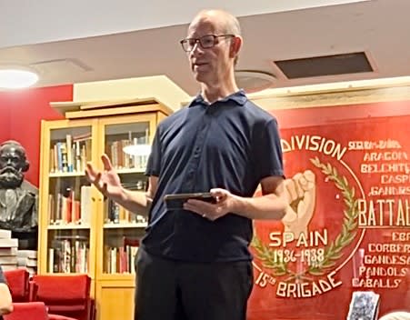 Speech by James Hyman, Karl Marx Memorial Library, London