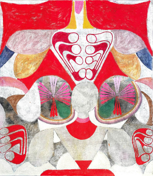 Big Brother 2024 Acrylic On Jute Mounted On Canvas 50X44In