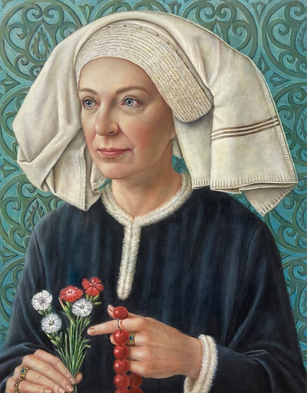 Sally Moore - Dianthus (After Unknown German Artist), 2025