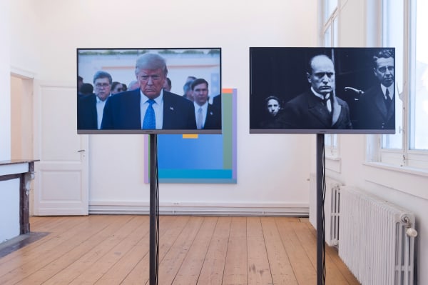 Homage to the Dash - 03 - (tentoonstellingszicht Toon Leën, '—Sarah Bal—', in Fred&Ferry Gallery, Antwerpen, februari-maart 2022) - 02