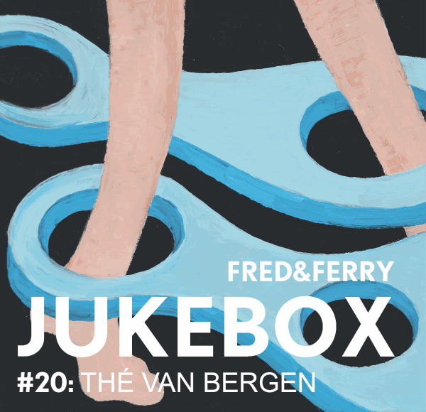 On the occasion of his solo exhibition, toujours en route, Thé van Bergen presented this playlist. For the first time, the music could also be heard in the gallery during the expo!