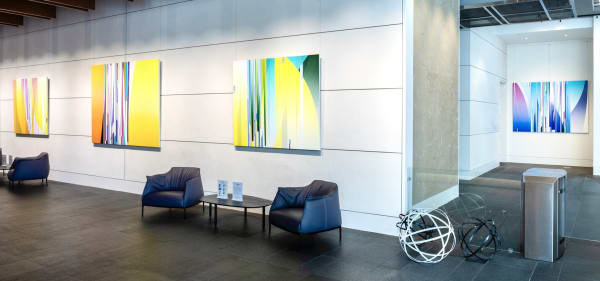 DION JOHNSON: GLOW ART IN URBAN SPACES: Offsite Exhibition at 400 Howard Street