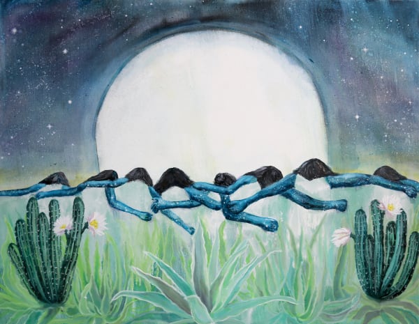 Adriana Ciudad, TEA, la luna en el centro de la tierra, 2024