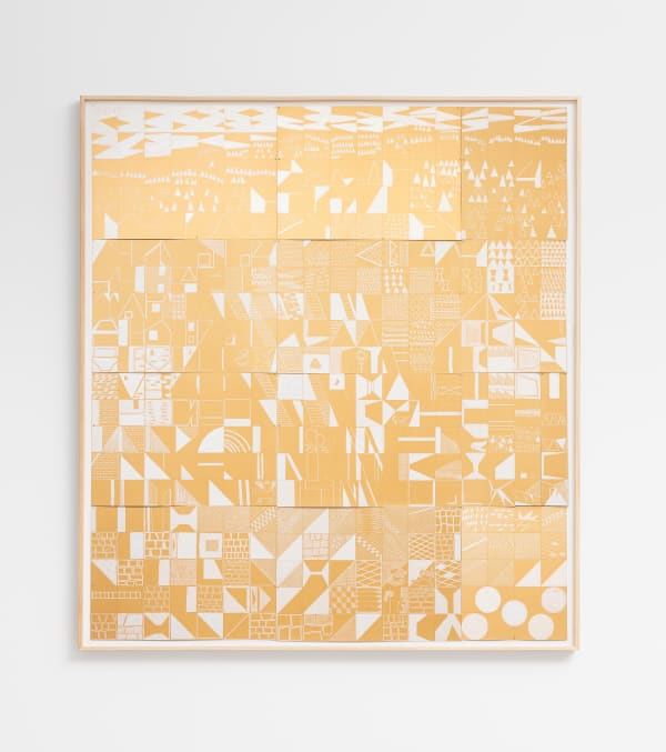 Pablo Gómez Uribe, Proposal for a Cardboard mural (A Dalmatian affair), 2022