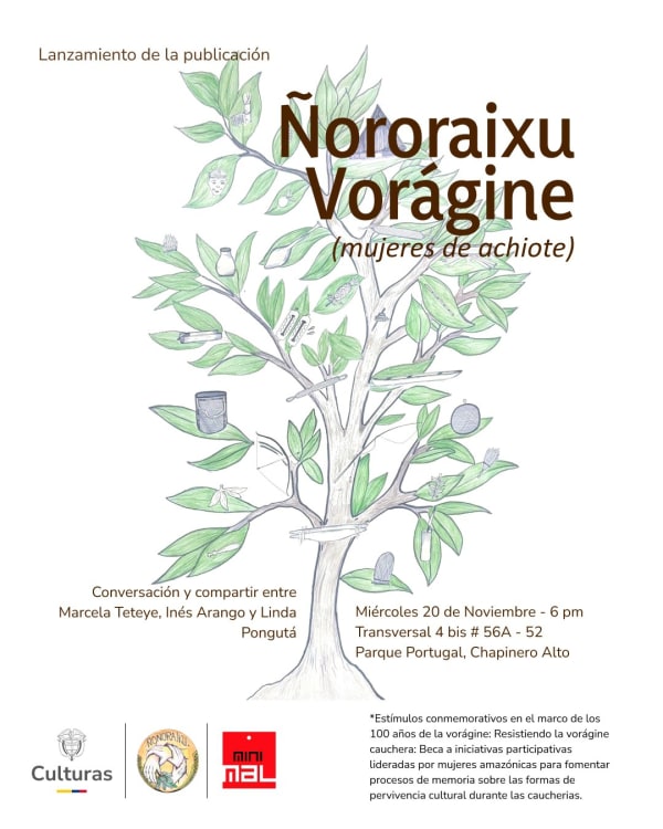Linda Pongutá "Ñororaixu Vorágine" Mujeres de Achiote