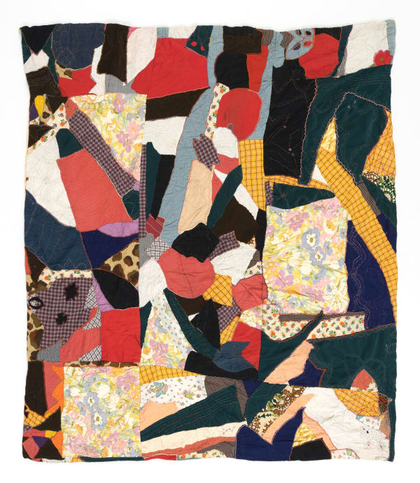 Abstract #1, 1983 Fabric, thread 78 x 72 in. (198.1 x 182.9 cm)