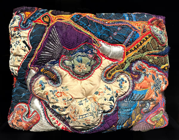 Cloud Collar Fantasy, circa 1980s Fabric, mixed media 14 x 20 x 8 in. (35.6 x 50.8 x 20.3 cm)