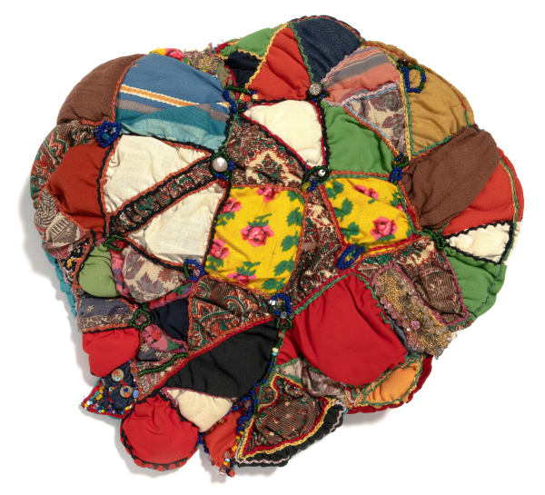 Title Unknown, 1979-1984 Fabric, thread, beads, buttons, mixed media