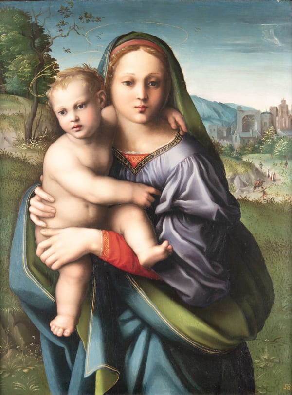 Master of the Scandicci Lamentation active in Florence between the end of the 15th and the first decades of the 16th century Madonna and Child ca. 1510 - 1520
