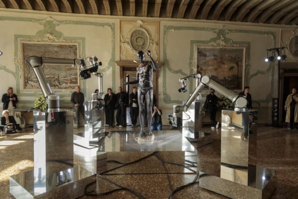 Miles Greenberg Makes a Haute-Futuristic Study of Martyrdom in Venice, and Other News