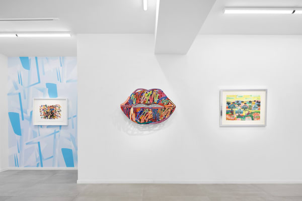 Galerie Duret Exposition Watercolors Wall Sculptures David Gerstein Mai 2022 2