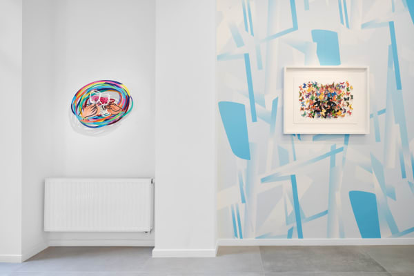 Galerie Duret Exposition Watercolors Wall Sculptures David Gerstein Mai 2022 3