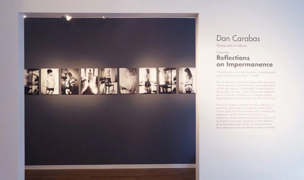 REFLECTION ON IMPERMANENCE Dan Carabras - Solo Show, Paris